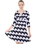 Pattern 361 Quarter Sleeve Front Wrap Dress