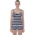 Pattern 361 Tie Front Two Piece Tankini