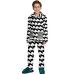 Pattern 361 Kids  Long Sleeve Velvet Pajamas Set