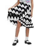 Pattern 361 Kids  Ruffle Flared Wrap Midi Skirt