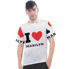 I Love Marilyn Men s Sport Top by ilovewhateva