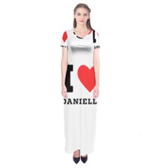 I Love Daniella Short Sleeve Maxi Dress by ilovewhateva