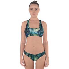 Trees Forest Mystical Forest Nature Cross Back Hipster Bikini Set