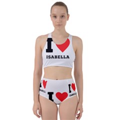 I Love Isabella Racer Back Bikini Set by ilovewhateva