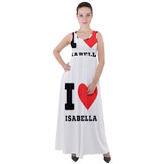 I Love Isabella Empire Waist Velour Maxi Dress by ilovewhateva