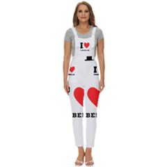 I Love Isabella Women s Pinafore Overalls Jumpsuit by ilovewhateva
