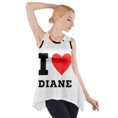 I Love Diane Side Drop Tank Tunic by ilovewhateva