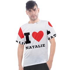 I Love Natalie Men s Sport Top by ilovewhateva