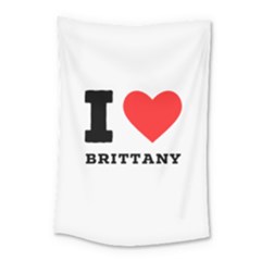 I Love Brittany Small Tapestry by ilovewhateva