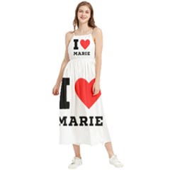 I Love Marie Boho Sleeveless Summer Dress by ilovewhateva