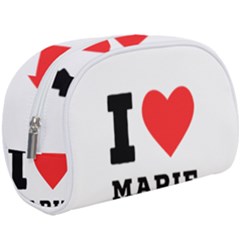 I Love Marie Make Up Case (large) by ilovewhateva