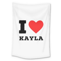 I Love Kayla Large Tapestry by ilovewhateva