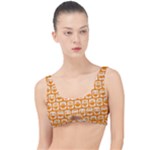 Yellow And White Owl Pattern The Little Details Bikini Top