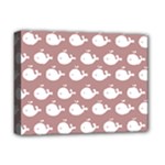 Cute Whale Illustration Pattern Deluxe Canvas 16  x 12  (Stretched) 