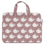 Cute Whale Illustration Pattern MacBook Pro 13  Double Pocket Laptop Bag