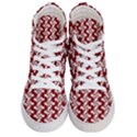 Candy Illustration Pattern Women s Hi-Top Skate Sneakers View1