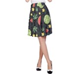 Watermelon Berry Patterns Pattern A-Line Skirt