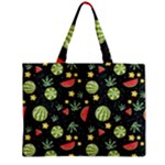 Watermelon Berry Patterns Pattern Zipper Mini Tote Bag