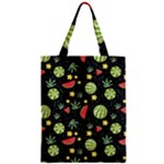 Watermelon Berry Patterns Pattern Zipper Classic Tote Bag