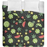 Watermelon Berry Patterns Pattern Duvet Cover Double Side (King Size)