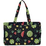 Watermelon Berry Patterns Pattern Canvas Work Bag