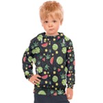 Watermelon Berry Patterns Pattern Kids  Hooded Pullover