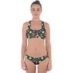 Watermelon Berry Patterns Pattern Cross Back Hipster Bikini Set
