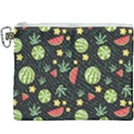 Watermelon Berry Patterns Pattern Canvas Cosmetic Bag (XXXL)