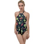 Watermelon Berry Patterns Pattern Go with the Flow One Piece Swimsuit