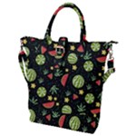 Watermelon Berry Patterns Pattern Buckle Top Tote Bag