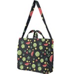 Watermelon Berry Patterns Pattern Square Shoulder Tote Bag