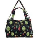 Watermelon Berry Patterns Pattern Double Compartment Shoulder Bag