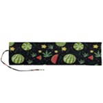 Watermelon Berry Patterns Pattern Roll Up Canvas Pencil Holder (L)
