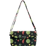Watermelon Berry Patterns Pattern Removable Strap Clutch Bag