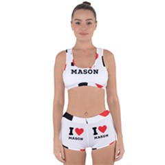 I Love Mason Racerback Boyleg Bikini Set by ilovewhateva