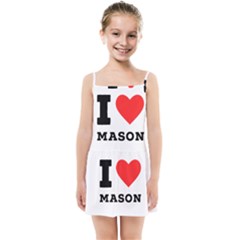 I Love Mason Kids  Summer Sun Dress by ilovewhateva