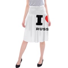 I Love Russell Midi Beach Skirt by ilovewhateva