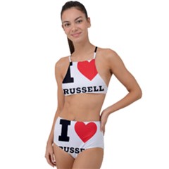 I Love Russell High Waist Tankini Set by ilovewhateva
