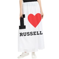 I Love Russell Maxi Chiffon Skirt by ilovewhateva