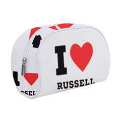 I Love Russell Make Up Case (small) by ilovewhateva