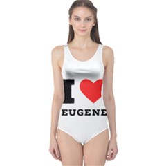 I Love Eugene One Piece Swimsuit by ilovewhateva