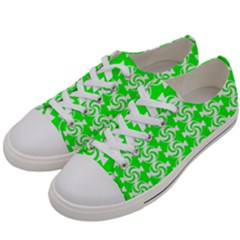 Candy Illustration Pattern Men s Low Top Canvas Sneakers