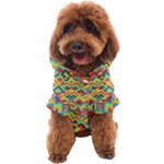 Trendy Chic Modern Chevron Pattern Dog Coat