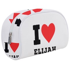 I Love Elijah Make Up Case (medium) by ilovewhateva