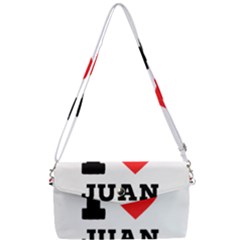 I Love Juan Removable Strap Clutch Bag by ilovewhateva