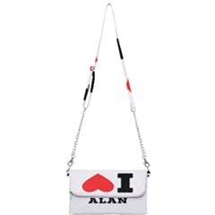I Love Alan Mini Crossbody Handbag by ilovewhateva
