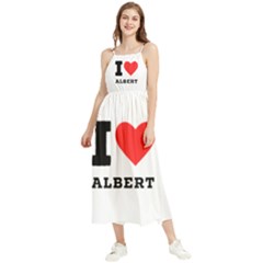 I Love Albert Boho Sleeveless Summer Dress by ilovewhateva