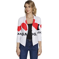 I Love Logan Women s Casual 3/4 Sleeve Spring Jacket by ilovewhateva