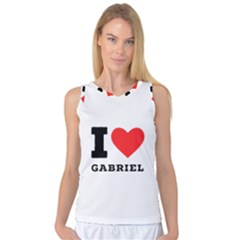 I Love Gabriel Women s Basketball Tank Top by ilovewhateva