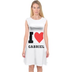 I Love Gabriel Capsleeve Midi Dress by ilovewhateva